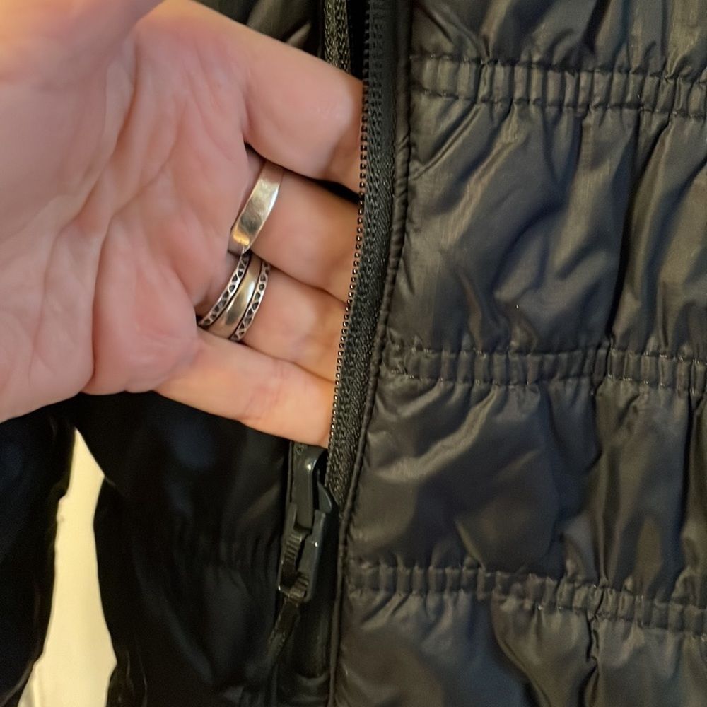 Black Puffy Jacket - image 2